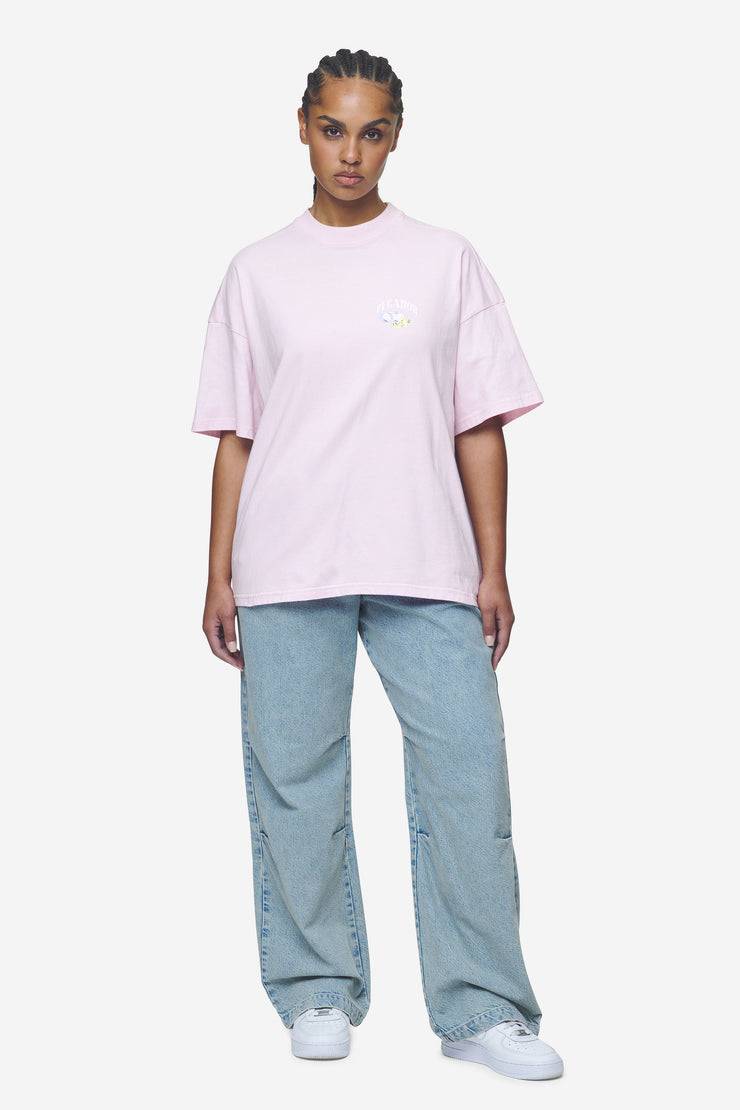 Pegador Lucia Heavy Oversized Tee Washed Bubblegum Rabatt
