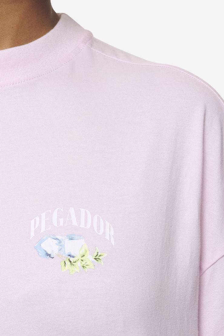 Pegador Lucia Heavy Oversized Tee Washed Bubblegum Rabatt