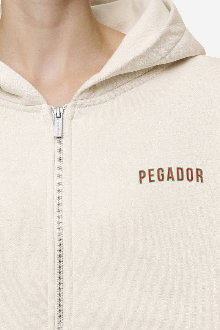 Pegador Balari Oversized Sweat Jacket Washed Coast Sand Günstig kaufen