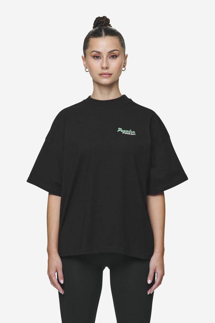 Pegador Chapi Heavy Oversized Tee Black Versandkostenfrei
