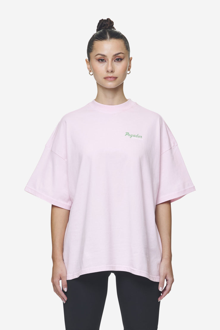 Pegador Chapi Heavy Oversized Tee Washed Bubblegum Großer Ausverkauf