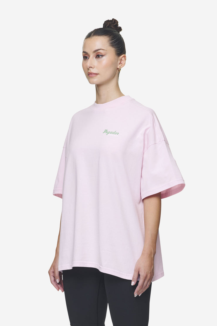 Pegador Chapi Heavy Oversized Tee Washed Bubblegum Großer Ausverkauf