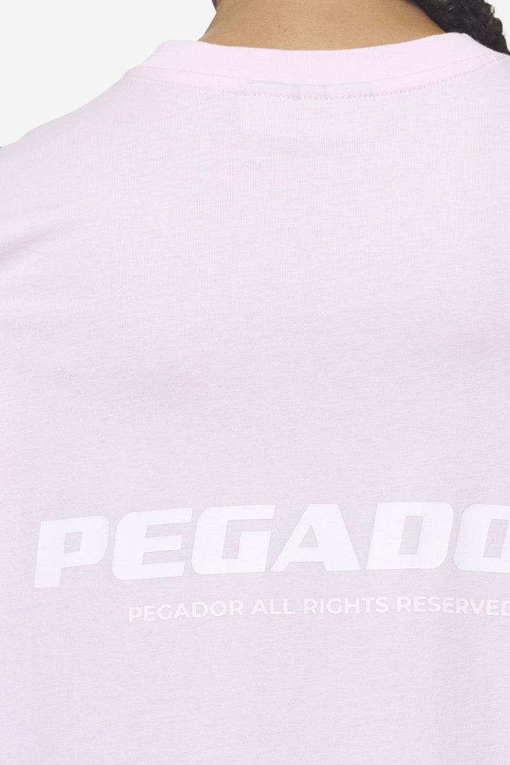 Pegador Arendal Logo Heavy Oversized Tee Washed Bubblegum White Exklusivangebot