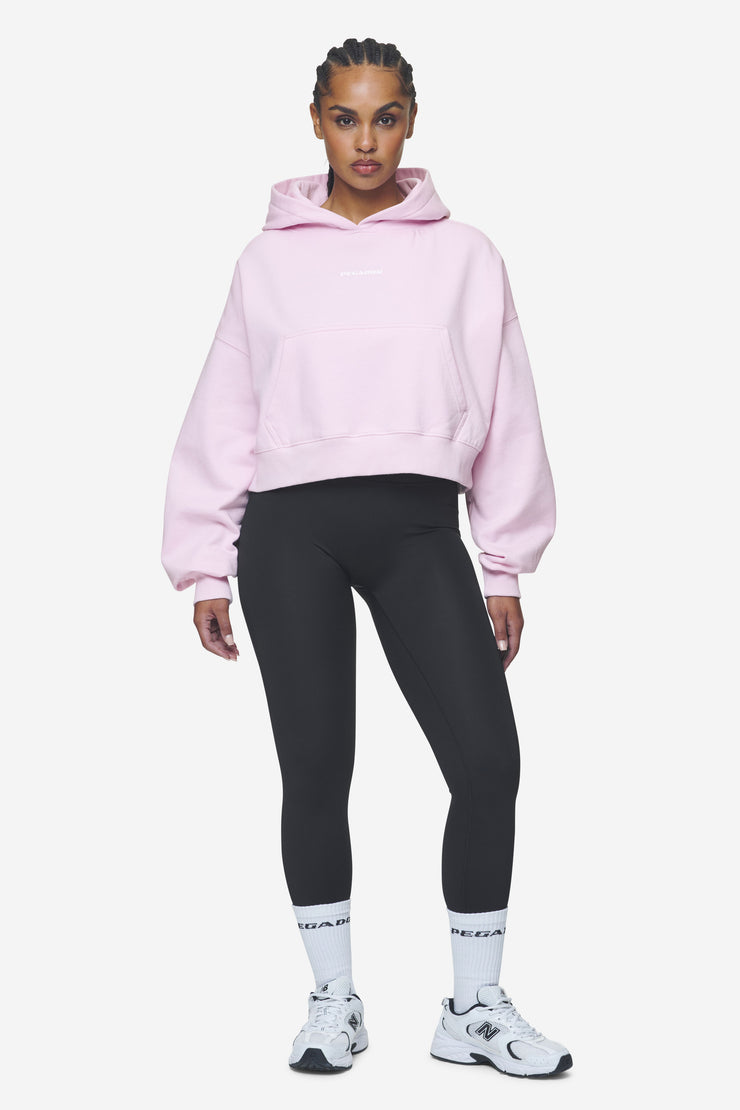 Pegador Salita Oversized Cropped Hoodie Washed Bubblegum White Gum Top Angebot