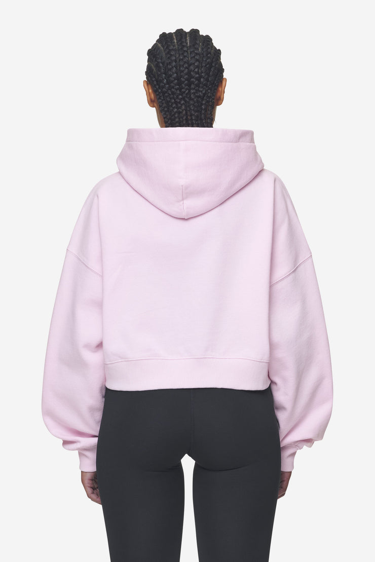 Pegador Salita Oversized Cropped Hoodie Washed Bubblegum White Gum Top Angebot