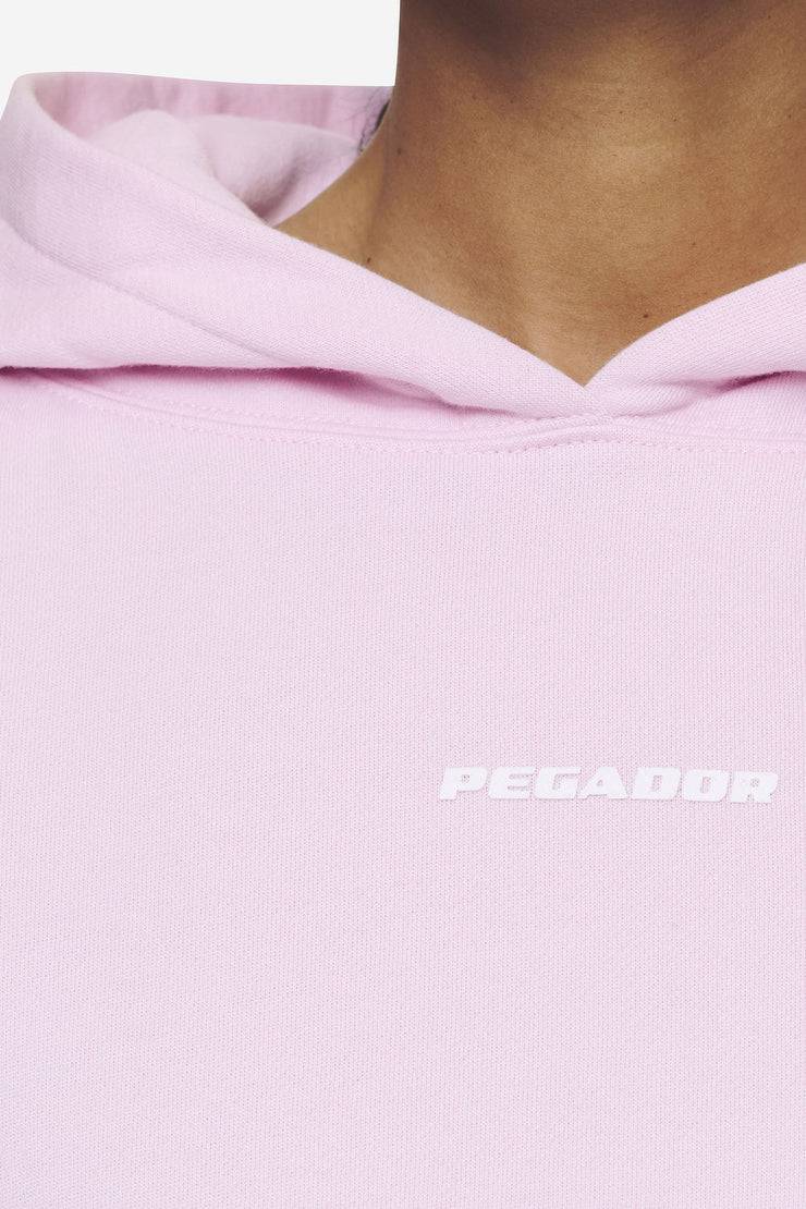 Pegador Salita Oversized Cropped Hoodie Washed Bubblegum White Gum Top Angebot