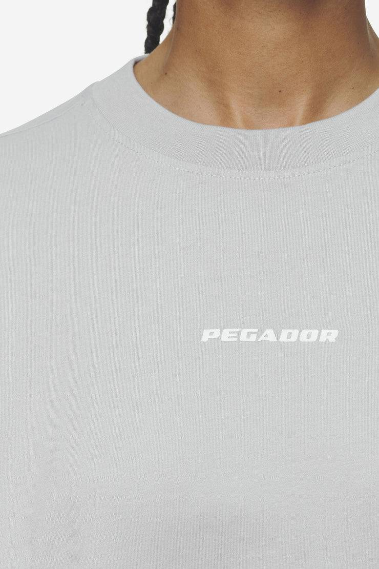 Pegador Bracy Heavy Oversized Tee Washed Sky Grey White Gum Zeitlich begrenztes Angebot