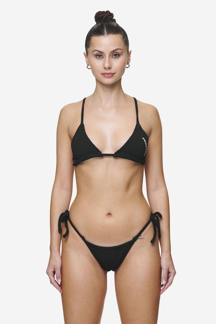 Pegador Ramira Triangle Bikini Top Black Bestseller