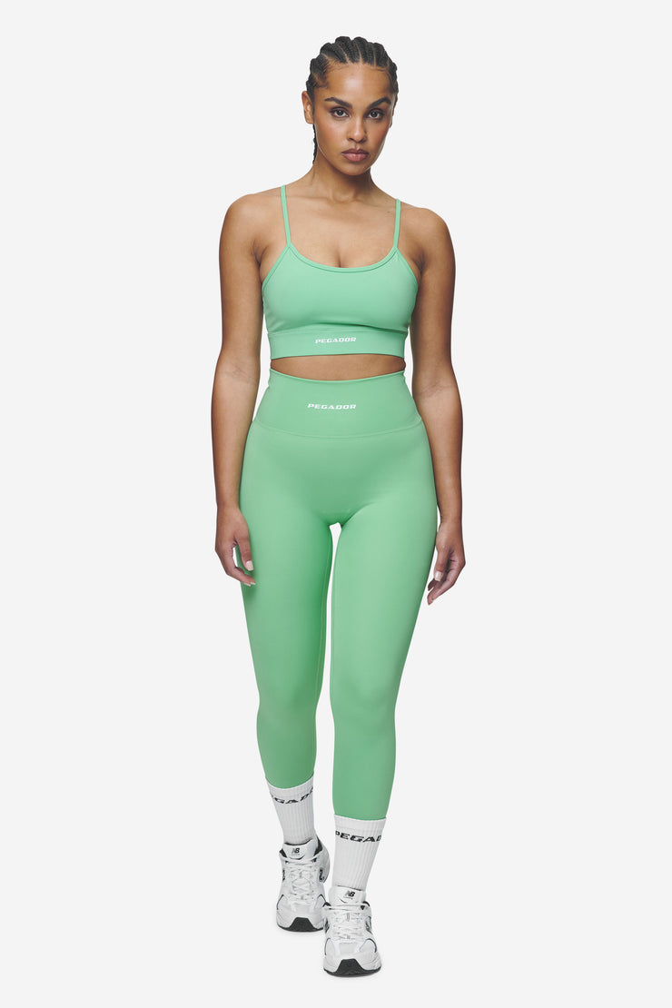 Pegador Taja Sport Bra Peppermint Green White Riesige Ersparnisse