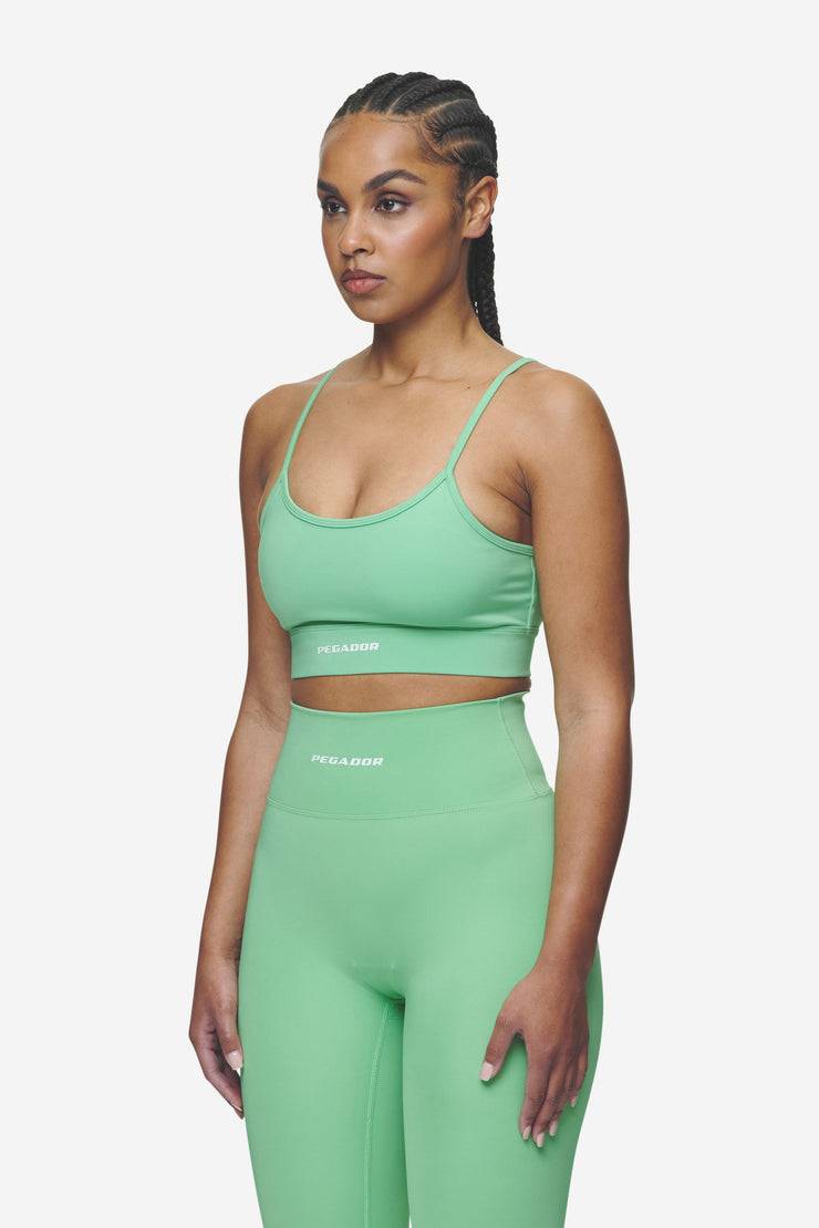 Pegador Taja Sport Bra Peppermint Green White Riesige Ersparnisse