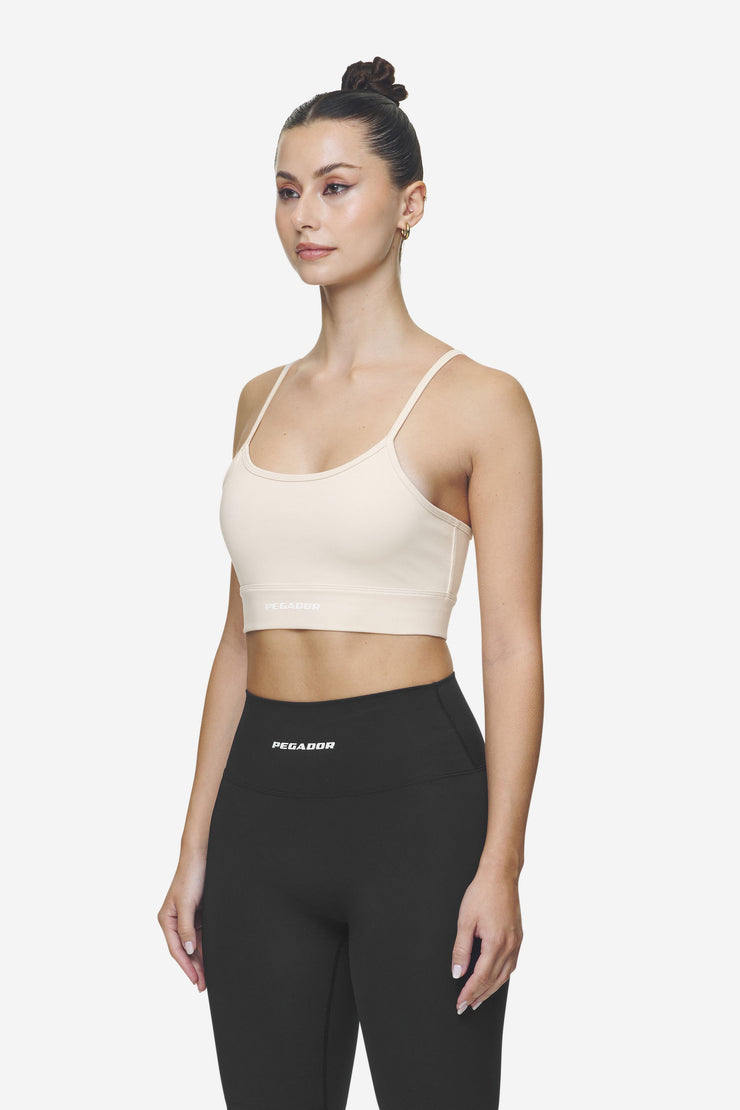 Pegador Taja Sport Bra Coast Sand White VIP-Rabatte