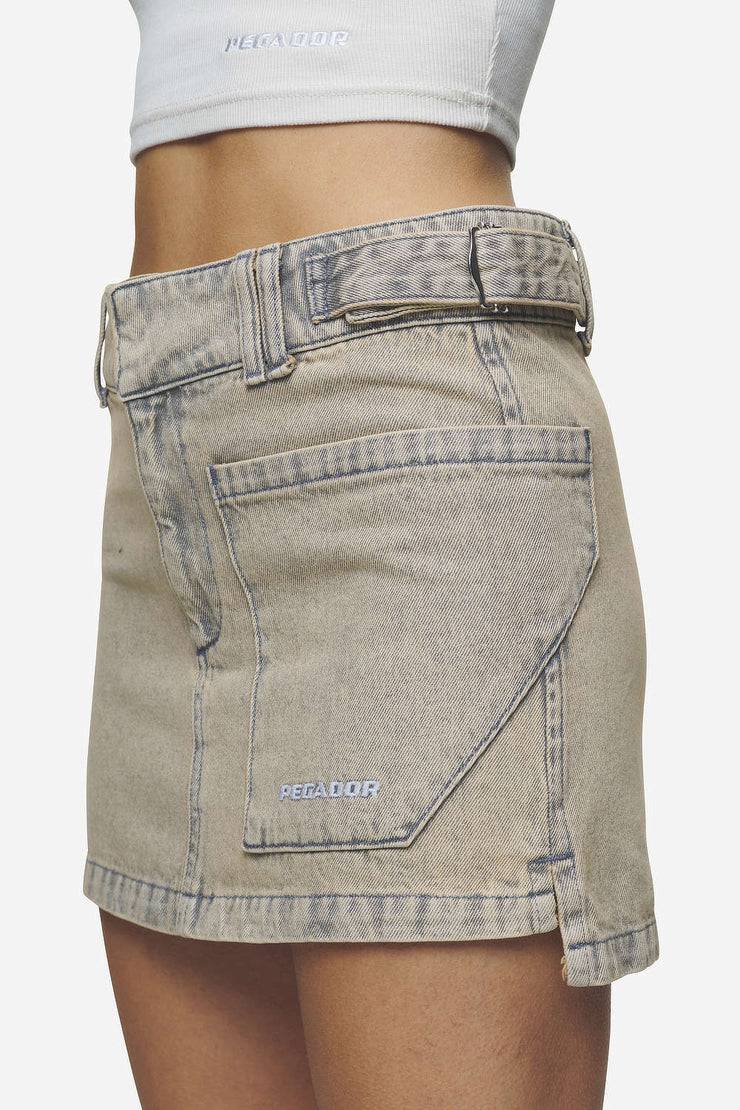 Pegador Antonia Cargo Mini Skirt Washed Coast Sand Letzte 3 Tage