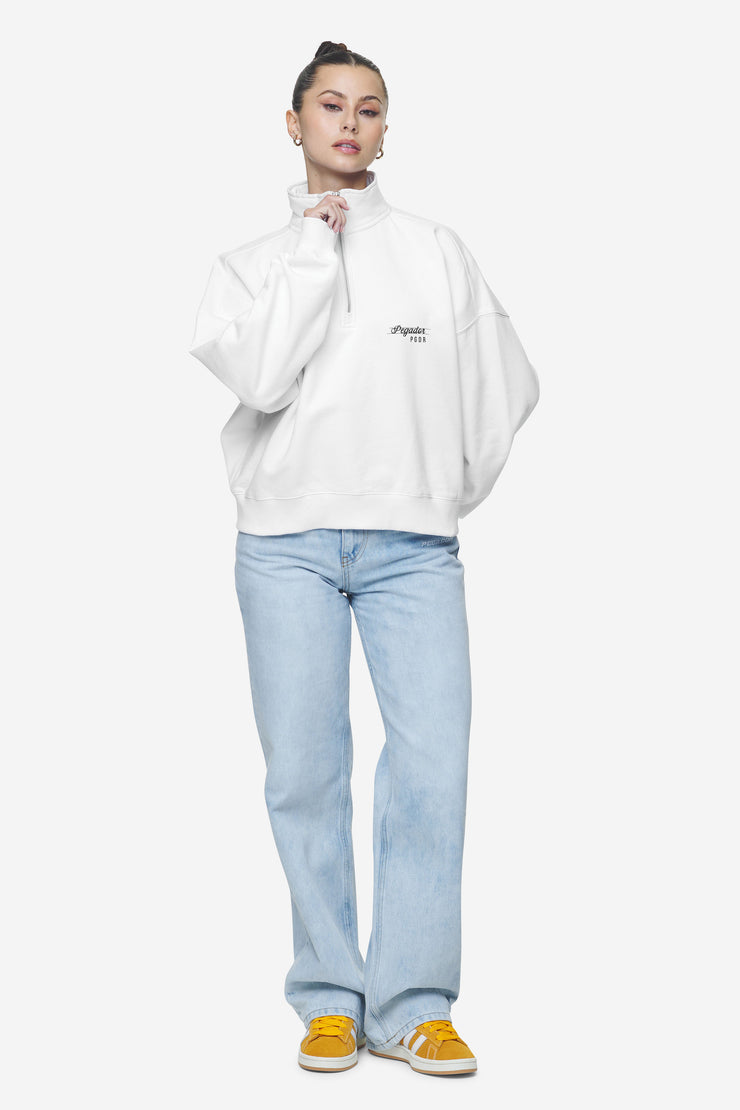 Pegador Lora Wide Leg Jeans Washed Light Blue Neueste Stile