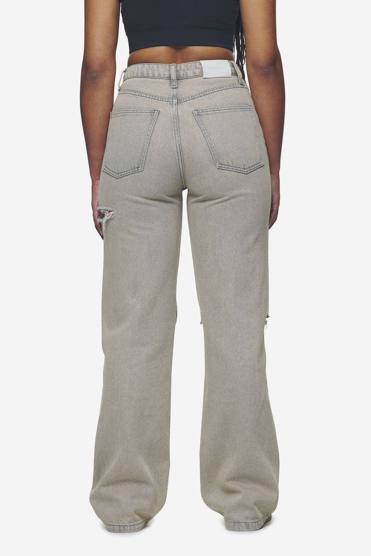 Pegador Romani Destroyed High Waist Jeans Washed Coast Sand Letzter Tag