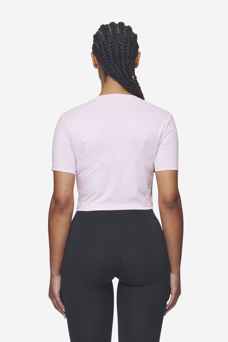 Pegador Ines Cropped Baby Tee Washed Bubblegum White Gum Bis zu 60% Rabatt