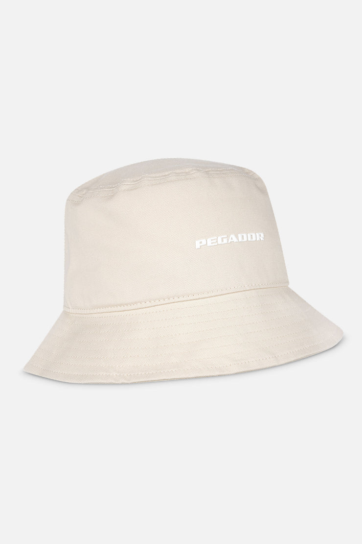 Pegador Logo Bucket Hat Desert Sand White Nur für heute