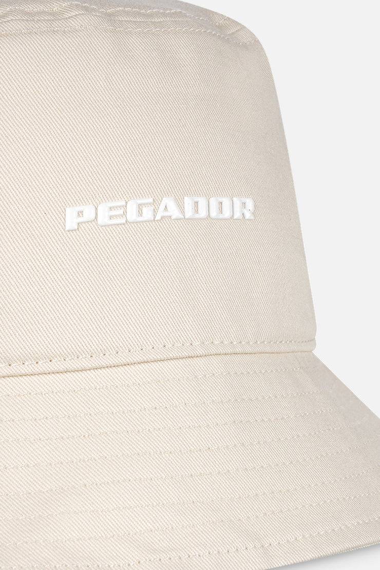 Pegador Logo Bucket Hat Desert Sand White Nur für heute