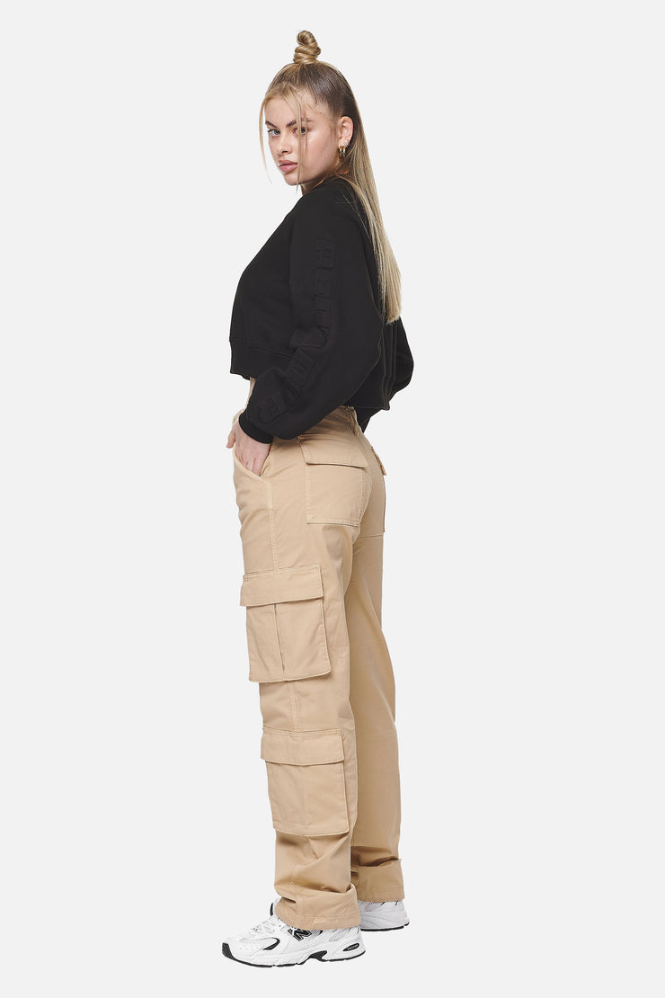 Pegador Tanami Wide Cargo Pants Washed Safari Sand Fabrikladen