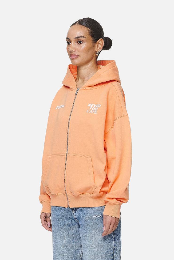 Pegador Airville Oversized Zip Hoodie Washed Apricot Black Friday Preise