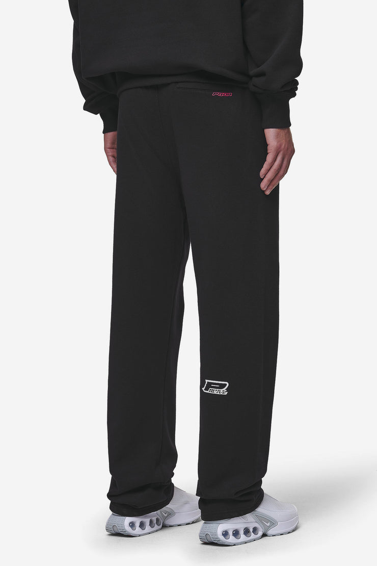Pegador Blamor Wide Sweat Pants Washed Black Outlet