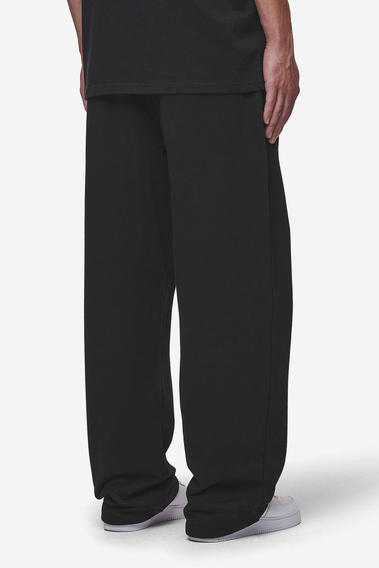 Pegador Leono Loose Sweat Pants Washed Black Virtual Pink Gum Auslauf