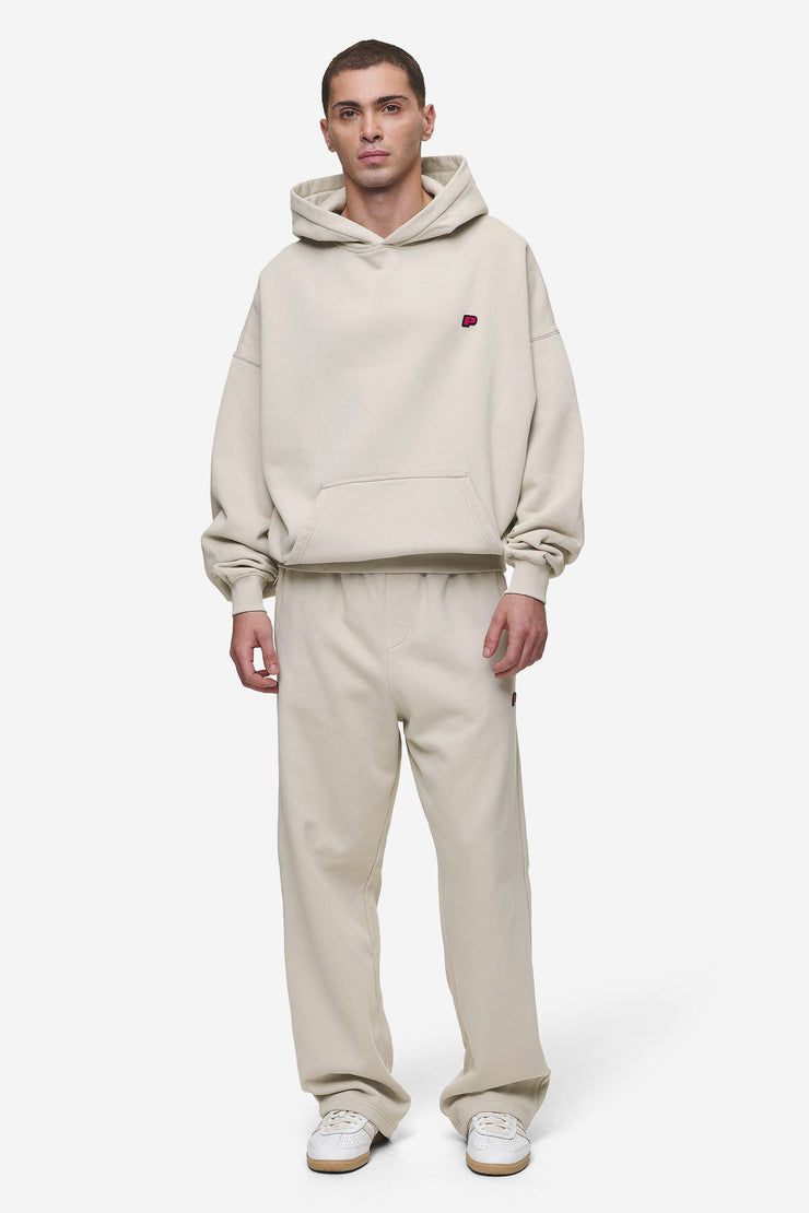 Pegador Leono Loose Sweat Pants Washed Light Beige Virtual Pink Gum Verkauf