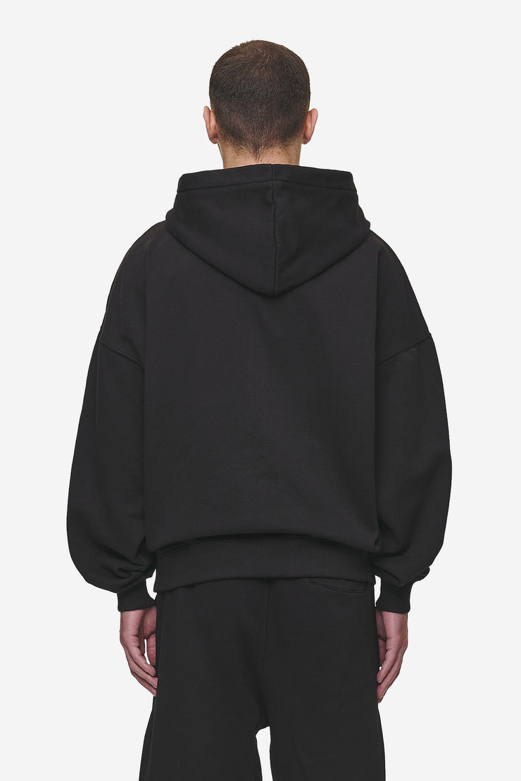 Pegador Leono Boxy Sweat Jacket Washed Black Virtual Pink Gum Angebote