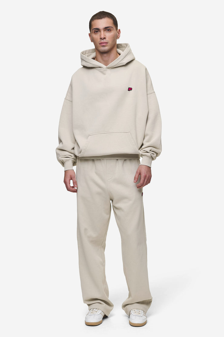 Pegador Leono Boxy Hoodie Washed Light Beige Virtual Pink Gum Hotsell