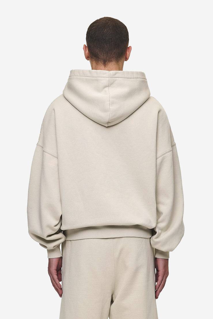 Pegador Leono Boxy Hoodie Washed Light Beige Virtual Pink Gum Hotsell