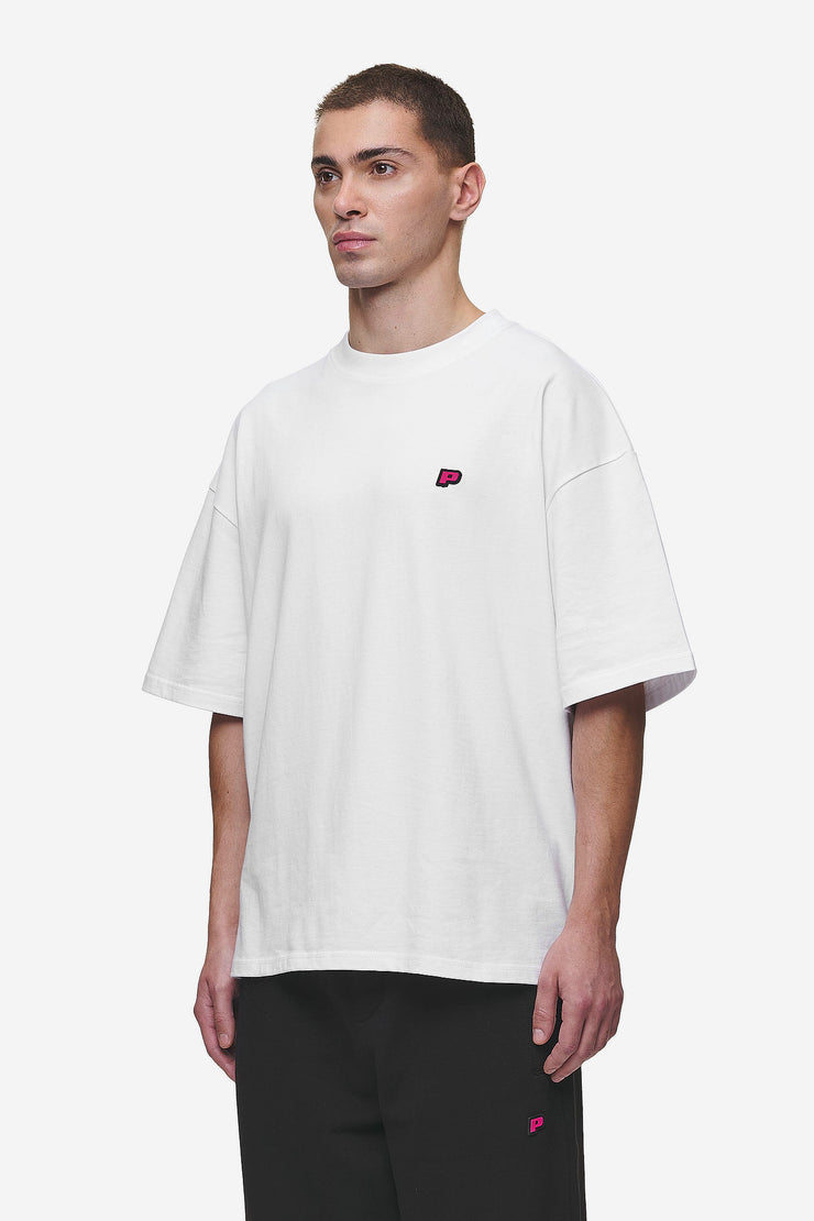 Pegador Leono Boxy Tee White Virtual Pink Gum Schlussverkauf