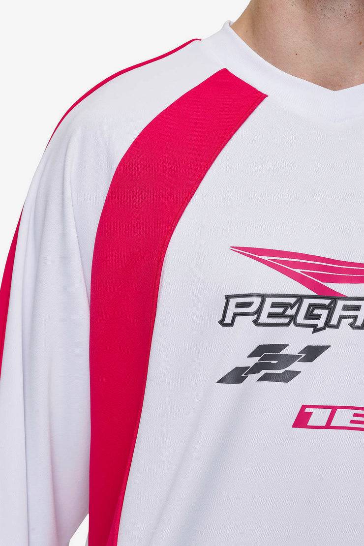Pegador Mosco Longsleeve Jersey White Virtual Pink Fabrikpreis