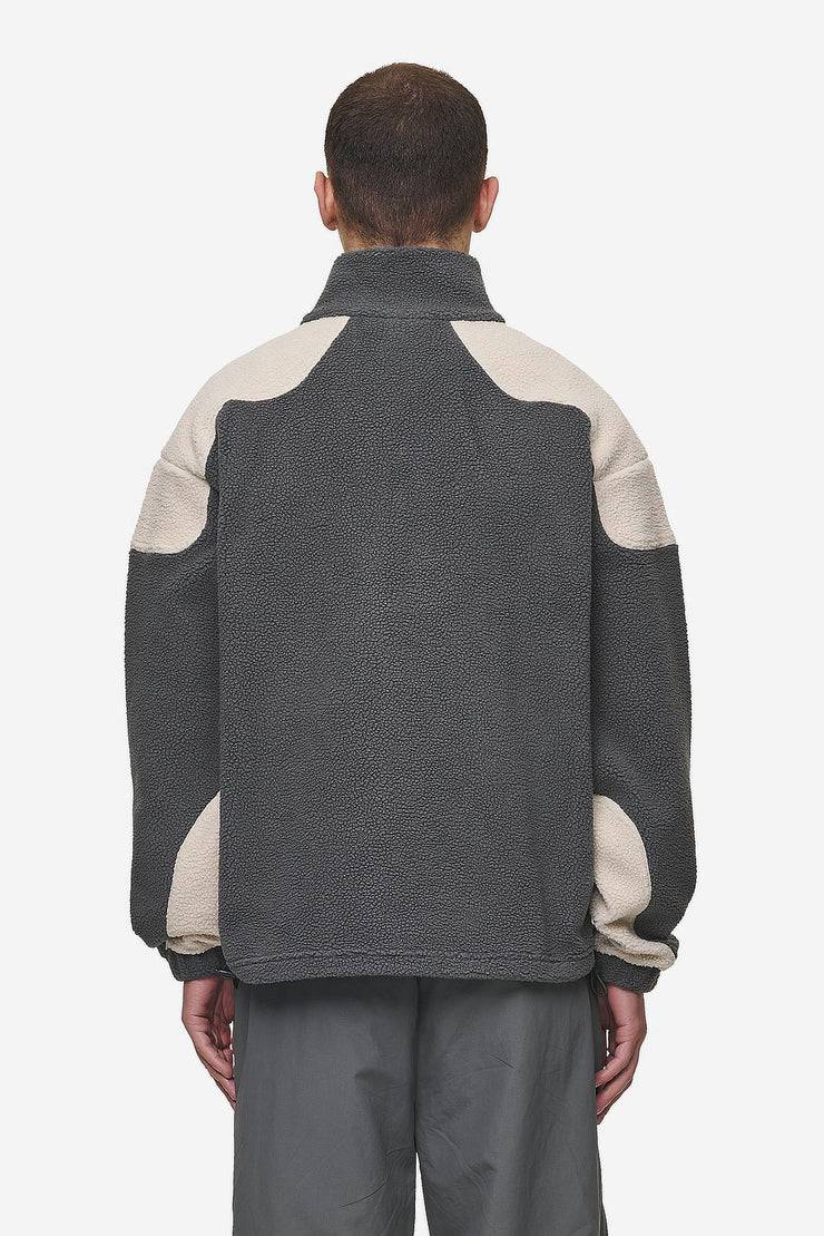 Pegador Willett Fleece Jacket Anthracite Light Beige Begrenztes Angebot