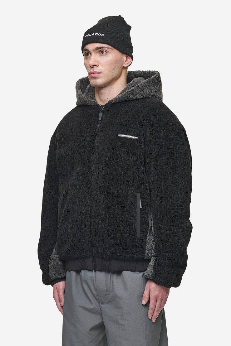 Pegador Absecon Teddy Jacket Black Anthracite Preisnachlass