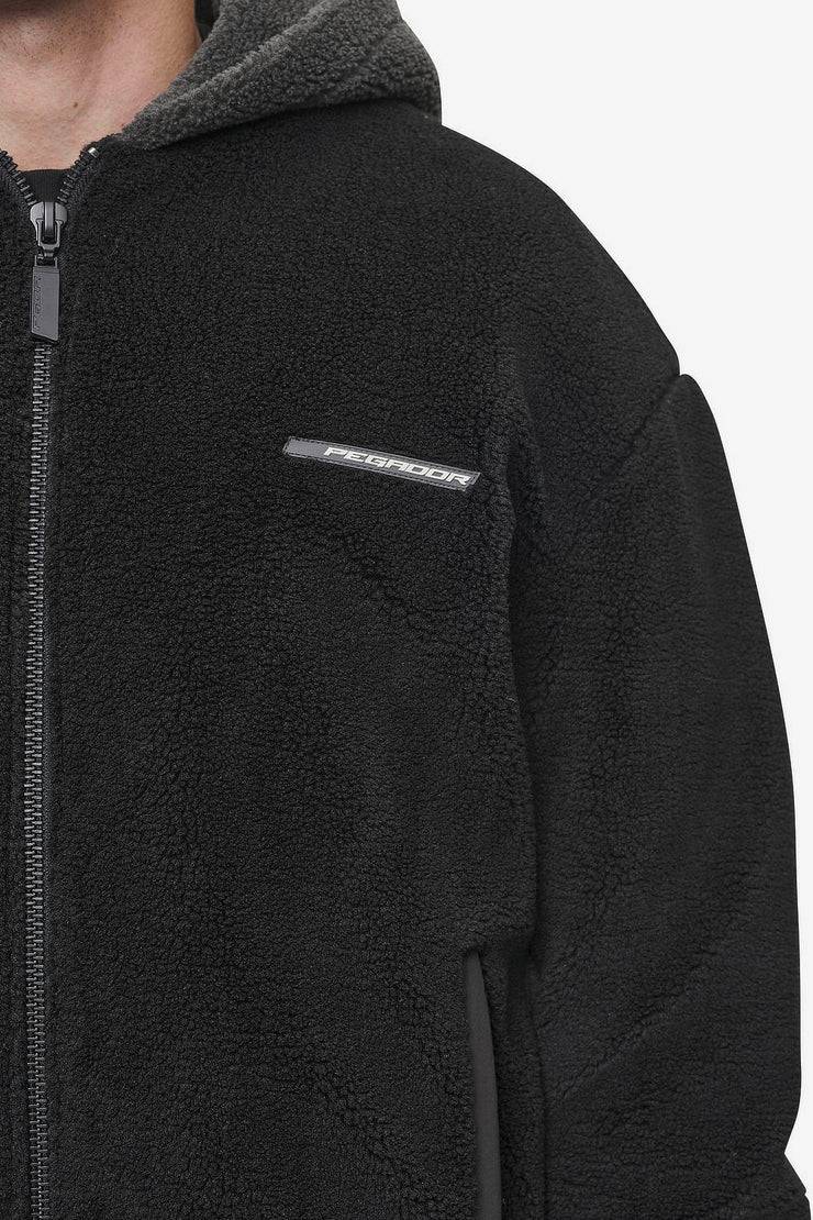 Pegador Absecon Teddy Jacket Black Anthracite Preisnachlass