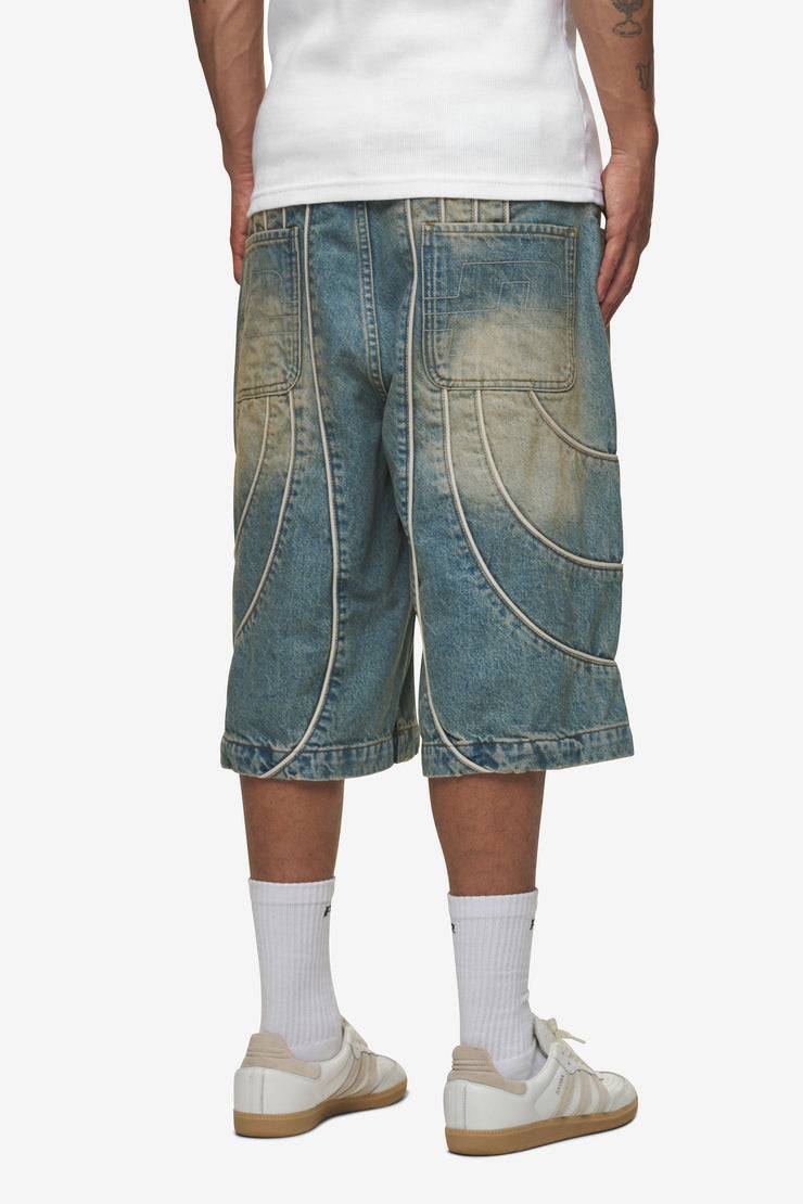 Pegador Treasure Jorts Vintage Blue Lagerräumung