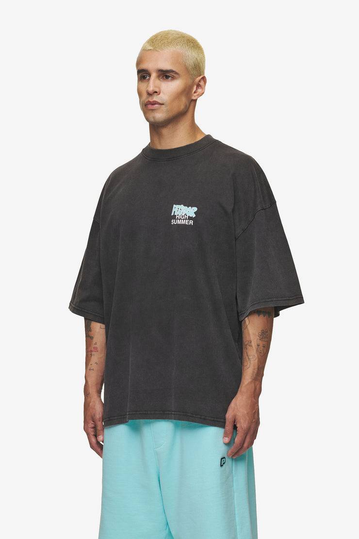 Pegador Farrar Boxy Tee Vintage Black Online Outlet