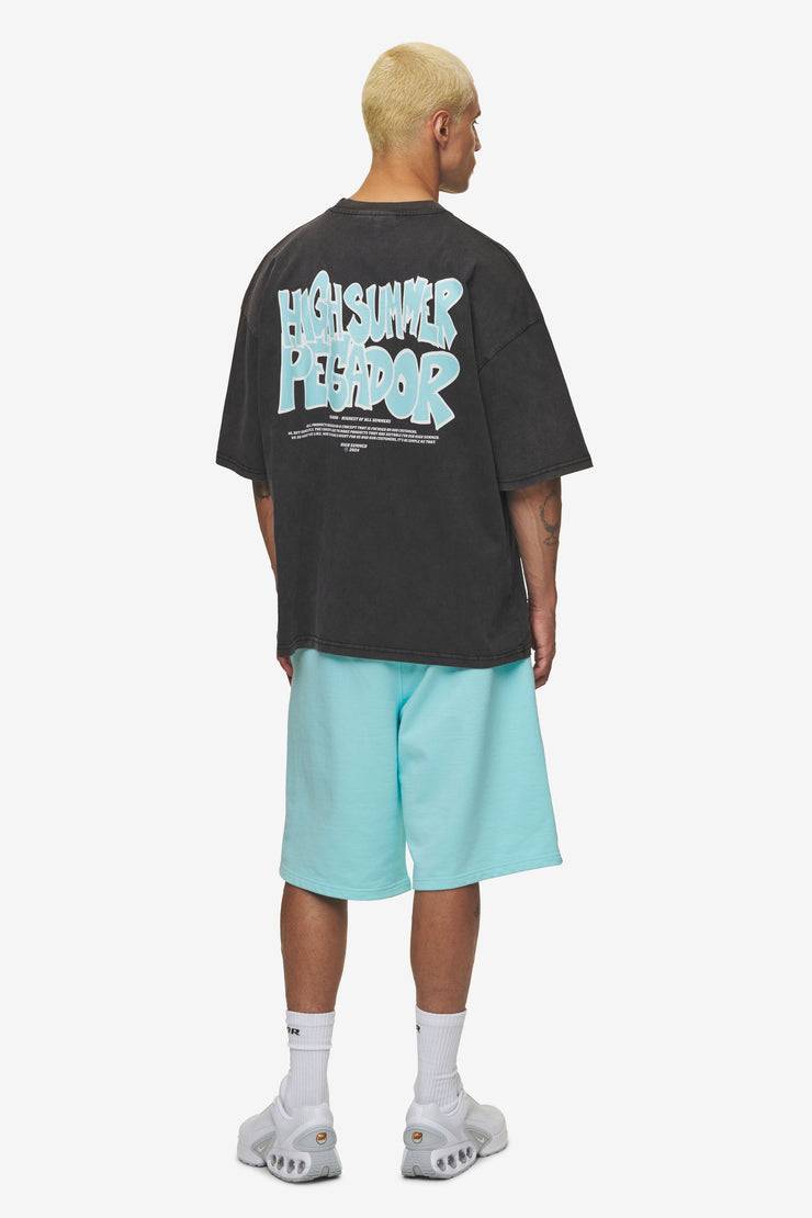 Pegador Farrar Boxy Tee Vintage Black Online Outlet