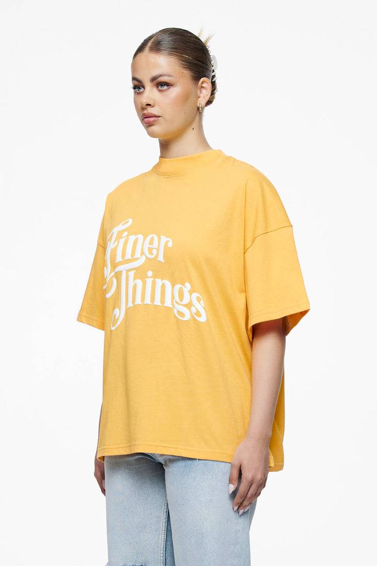 Pegador Birca Heavy Oversized Tee Vintage Washed Golden Sun Zeitlich begrenztes Angebot