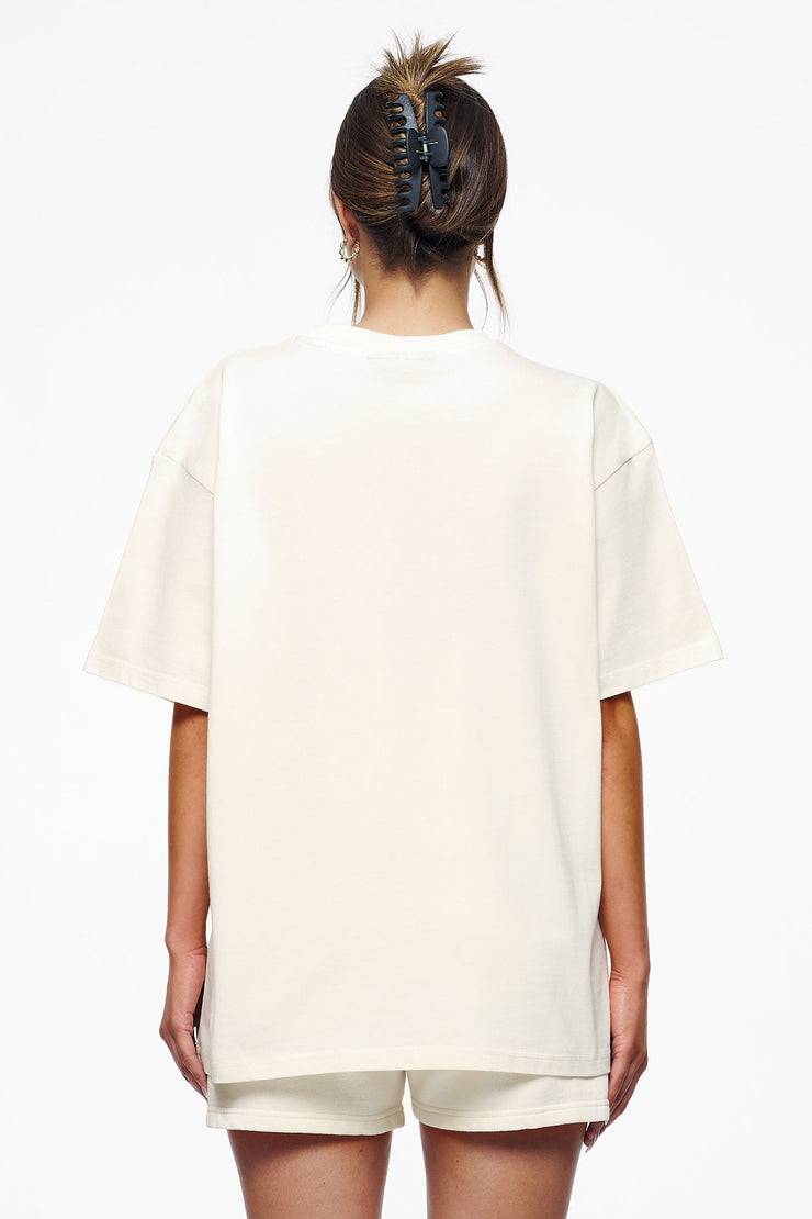 Pegador Bel Air Heavy Oversized Tee Vintage Washed Unbleached Gum Exklusive Angebote