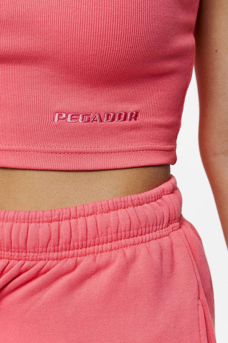 Pegador Ayla Crop Top Vintage Washed Strawberry Große Rabatte
