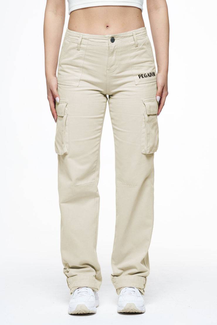 Pegador Arlia Wide Cargo Pants Espresso Bestseller
