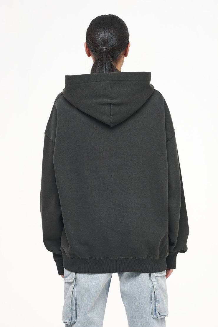 Pegador Palm Oversized Hoodie Vintage Washed Iron Grey Tiefpreis