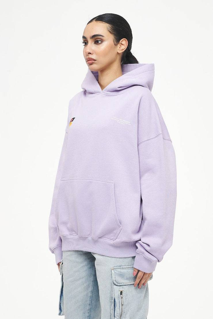 Pegador Mace Oversized Hoodie Vintage Washed Purple Paste Begrenzte Freigabe