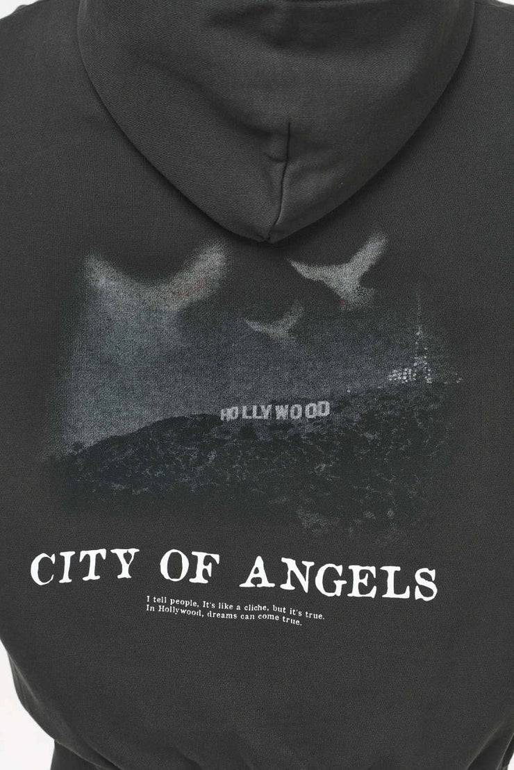 Pegador Angel Oversized Hoodie Vintage Washed Iron Grey Letzte 3 Tage