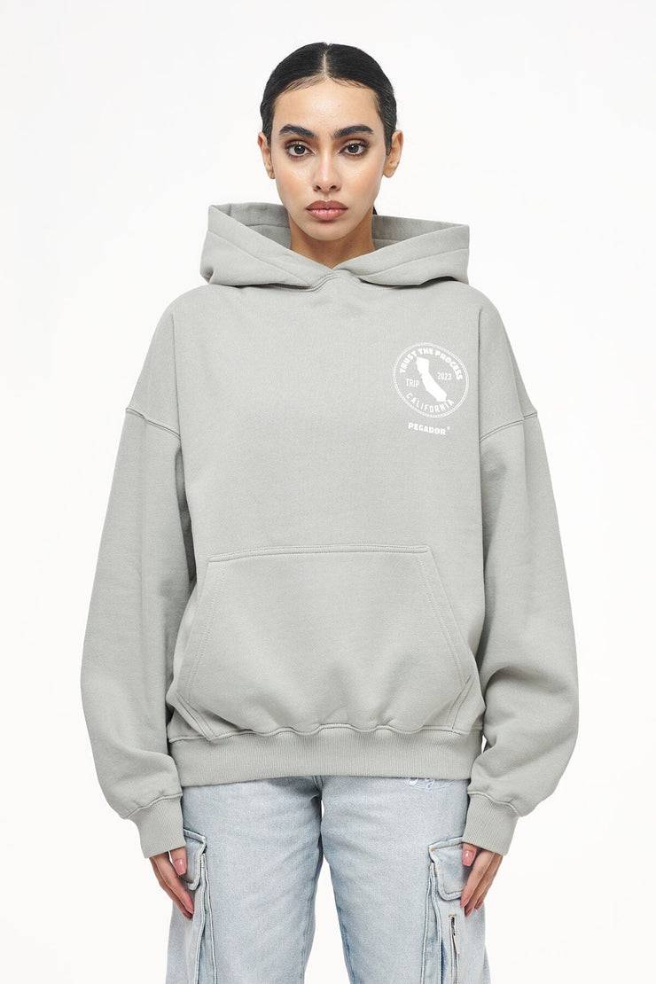 Pegador Jay Oversized Hoodie Vintage Washed Quiet Gray JETZT KAUFEN