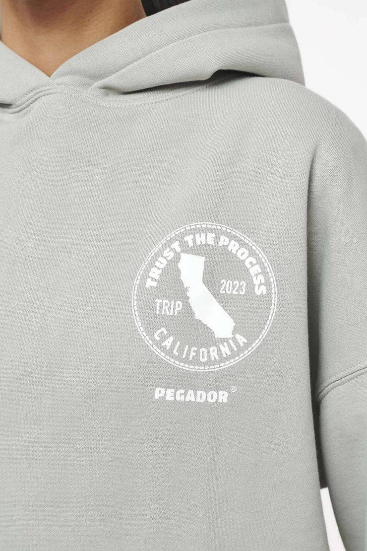 Pegador Jay Oversized Hoodie Vintage Washed Quiet Gray JETZT KAUFEN