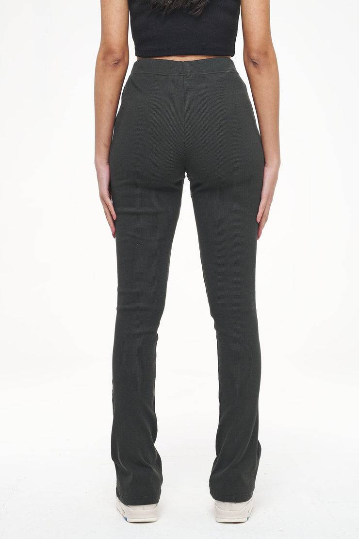 Pegador Elida Rib Hip Strap Flared Leggings Vintage Washed Iron Grey Bis zu 60% Rabatt