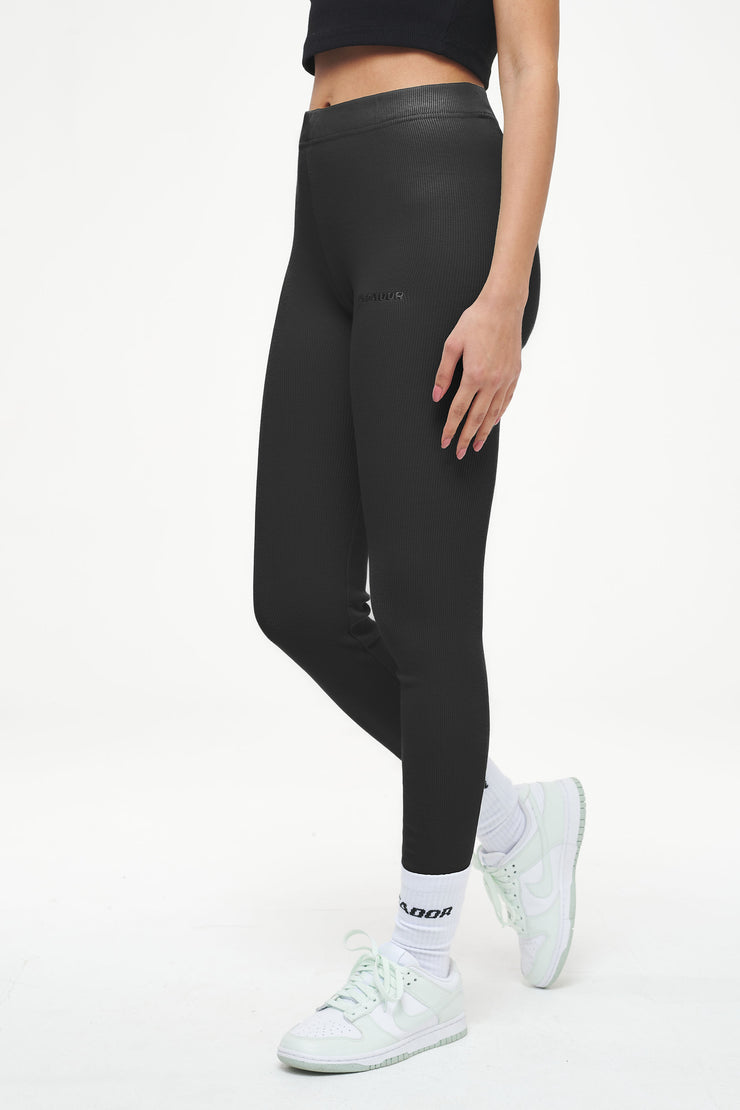 Pegador Jill Rib Leggings Vintage Washed Iron Grey Bis zu 55% Rabatt