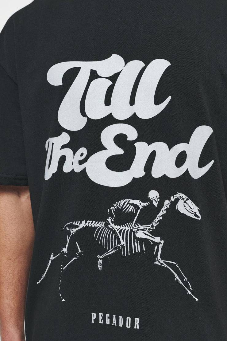 Pegador Dinmont Oversized Tee Vintage Washed Black Ink Speichern exportieren