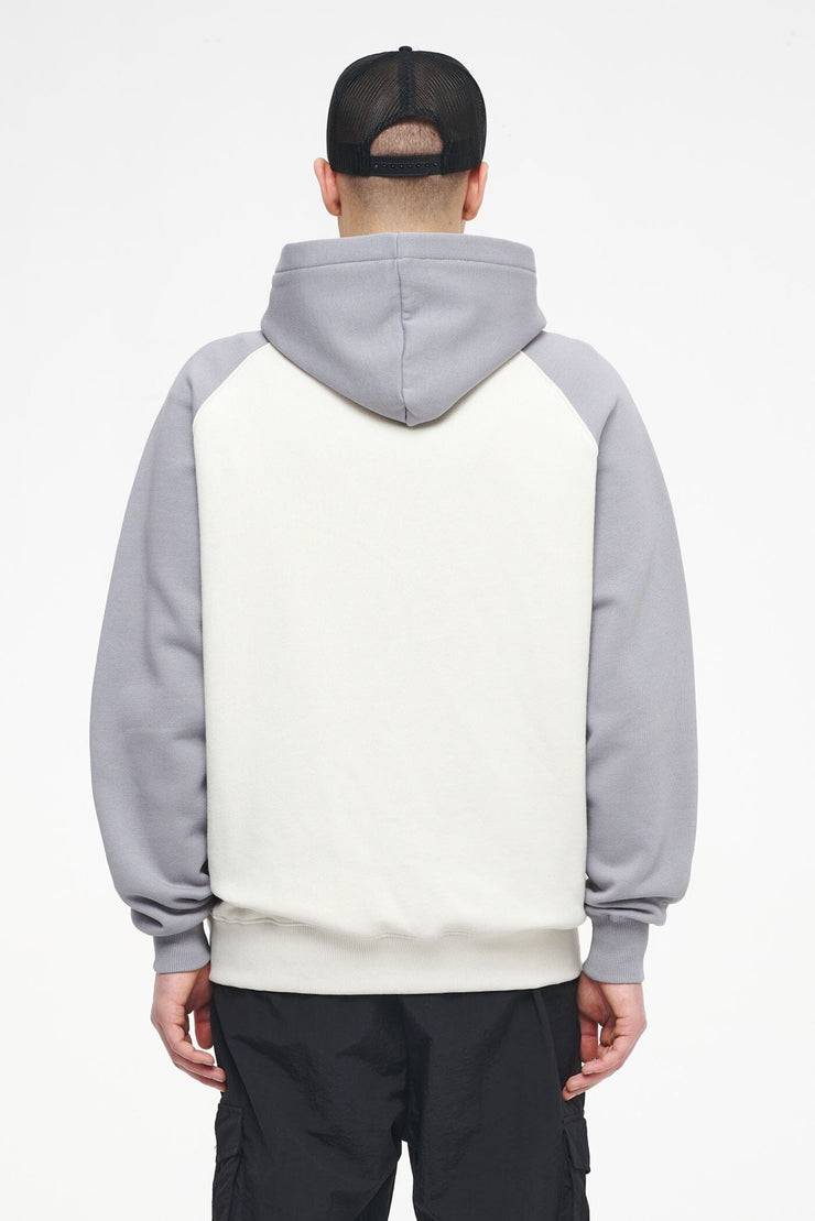 Pegador Keefer Raglan Hoodie Vintage Washed Angels Cream Dusk Grey 50% Rabatt für begrenzte Zeit